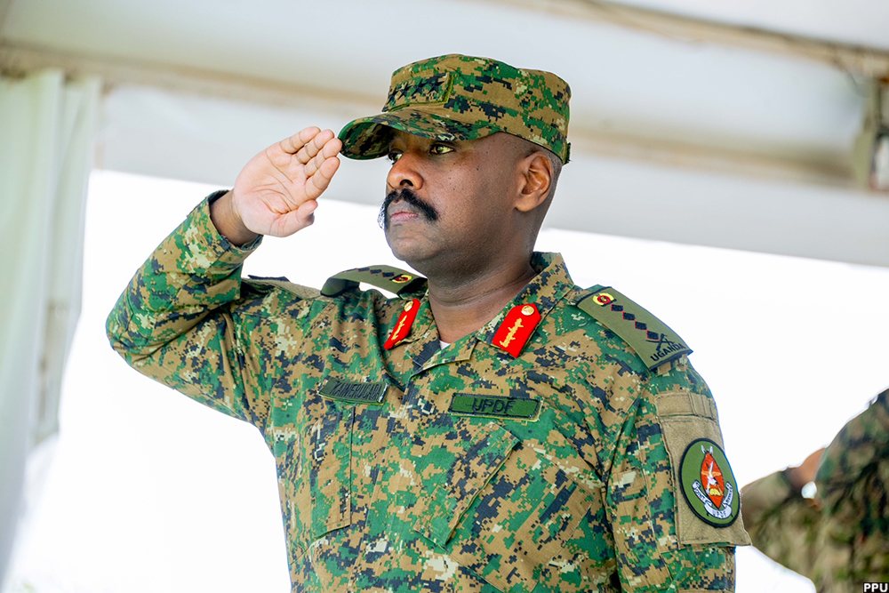General Muhoozi Kainerugaba, Chairman of the Patriotic League of Uganda